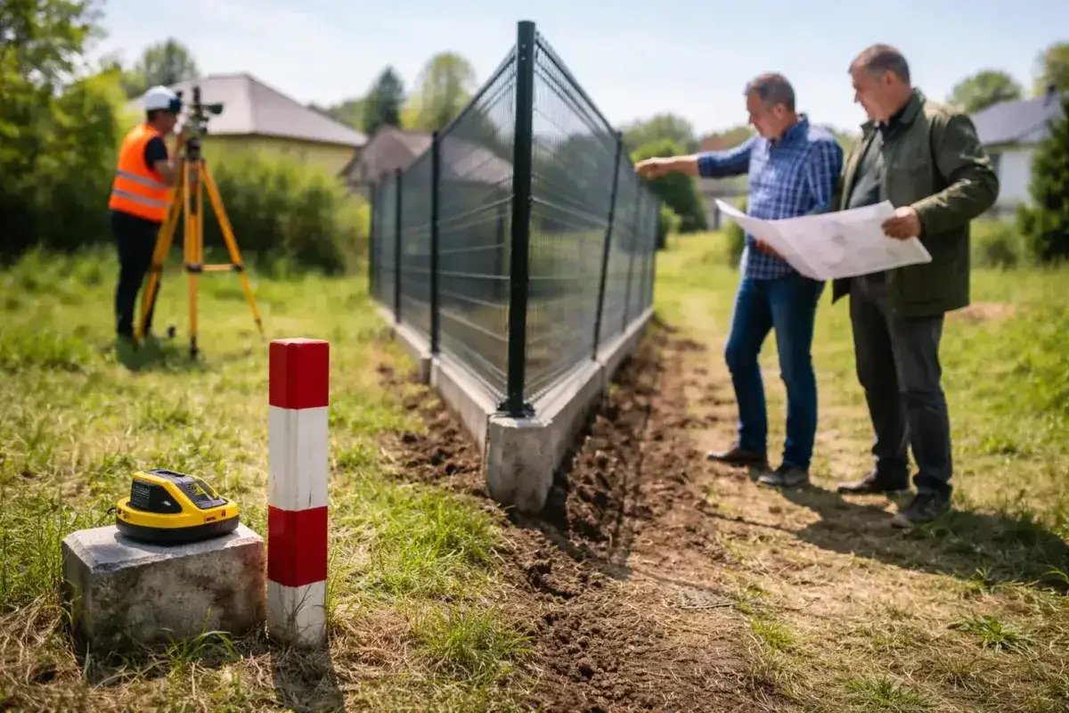 Geodeci ustalają granice działki, by uniknąć problemów z zasiedzeniem w dobrej wierze.