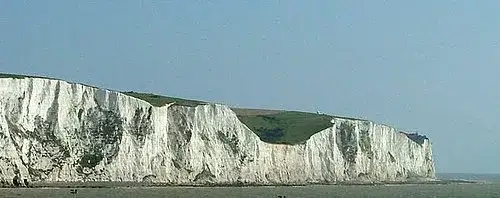 Weiße Kreidefelsen von Dover