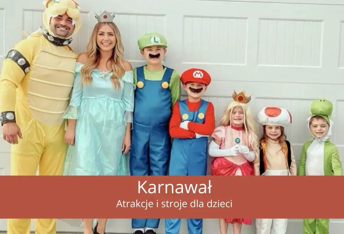 dzieci tworzące strój karnawałowy z rodzicami
