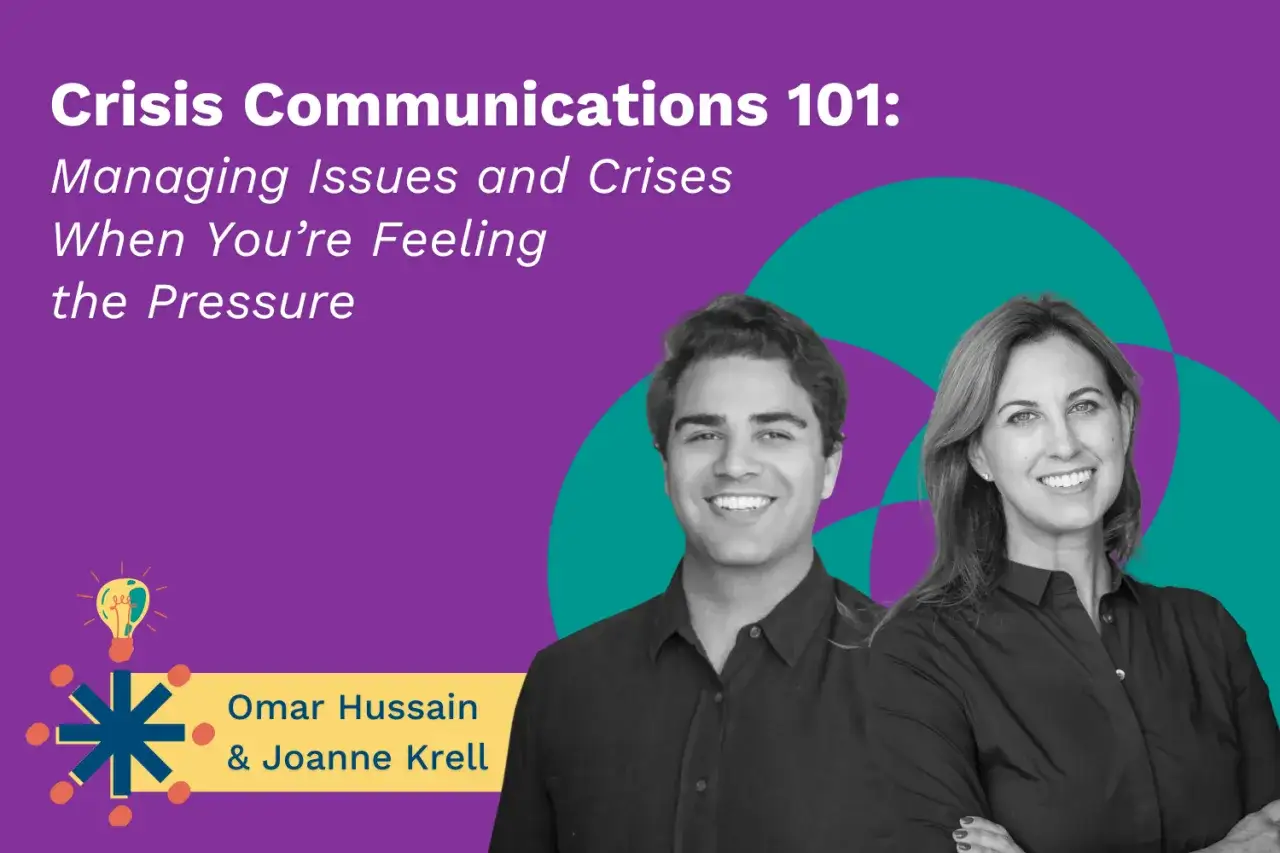 Omar Hussain and Joanne Krell present