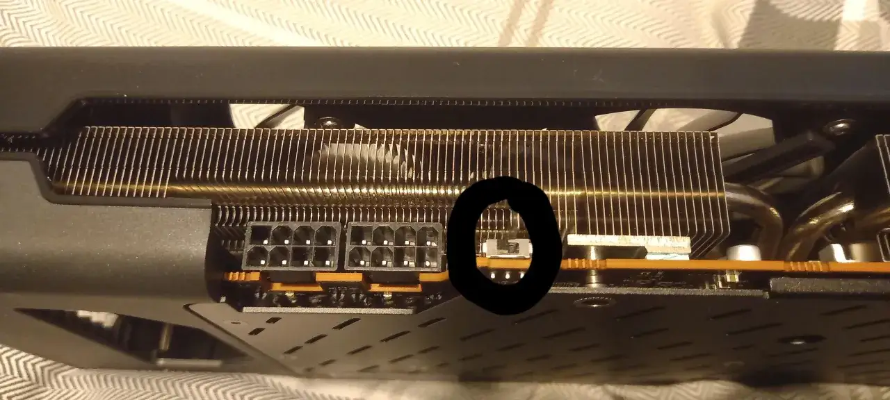 karta graficzna dual bios przełącznik