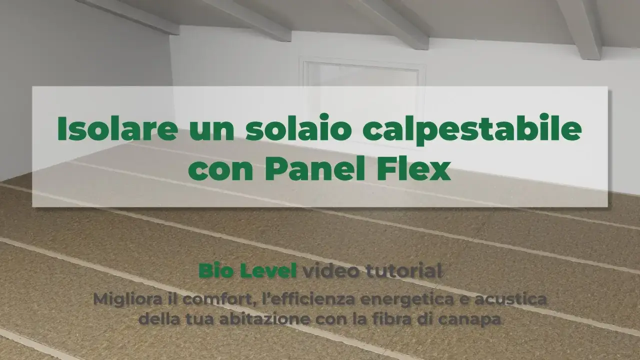 Pannelli isolanti per solai calpestabili in fibra di canapa, per migliorare comfort ed efficienza energetica.