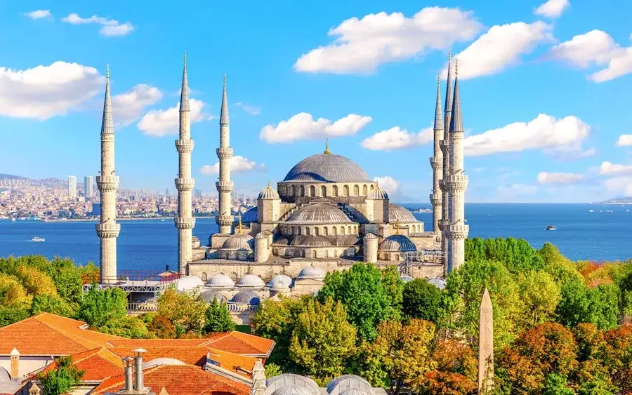 Stambuł Hagia Sophia Błękitny Meczet