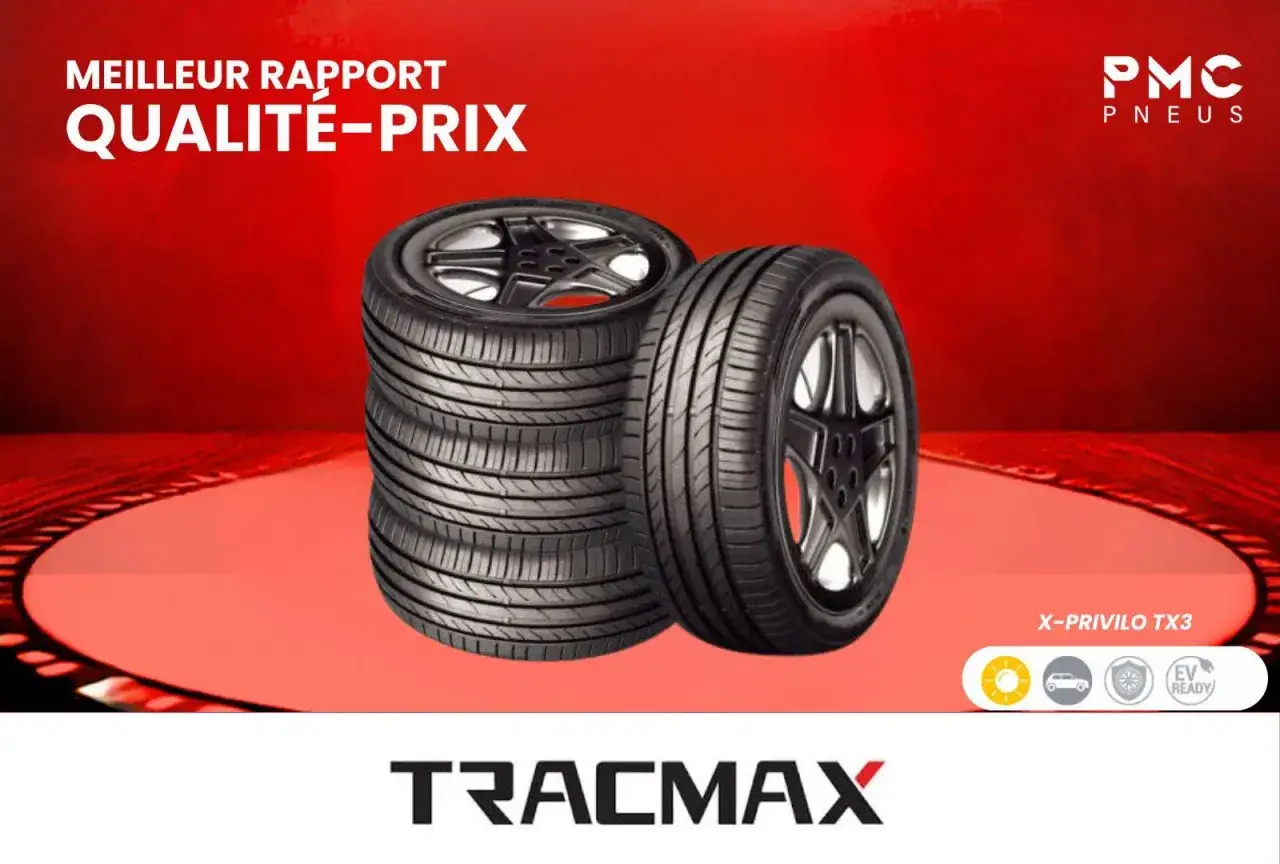 Pneus Tracmax X-Privilo TX3 : le meilleur rapport qualité-prix pour votre véhicule.
