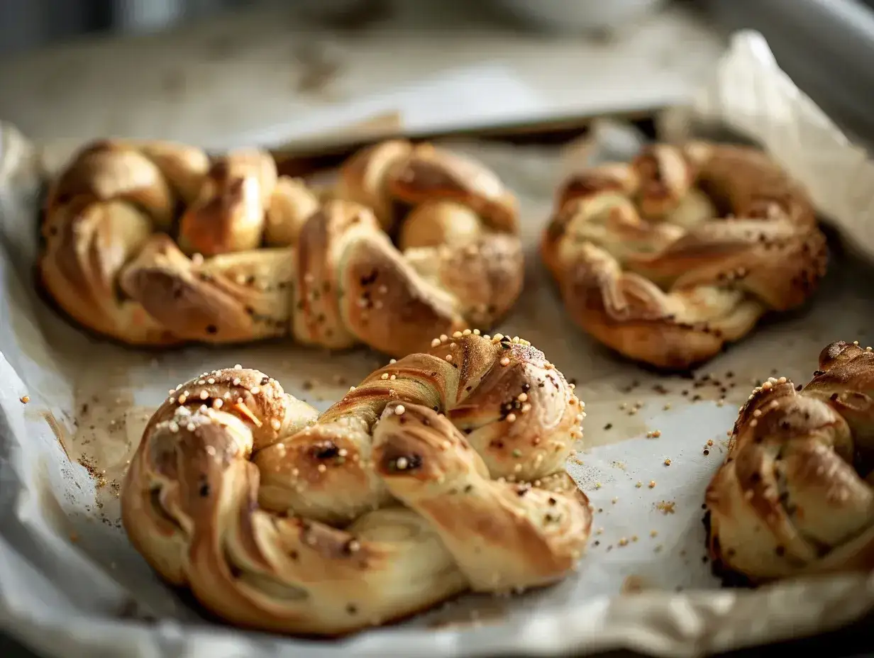 Nybakade kardemummabullar, perfekta för ett fika. Detta kardemummabullar recept ger gyllene, doftande bullar.