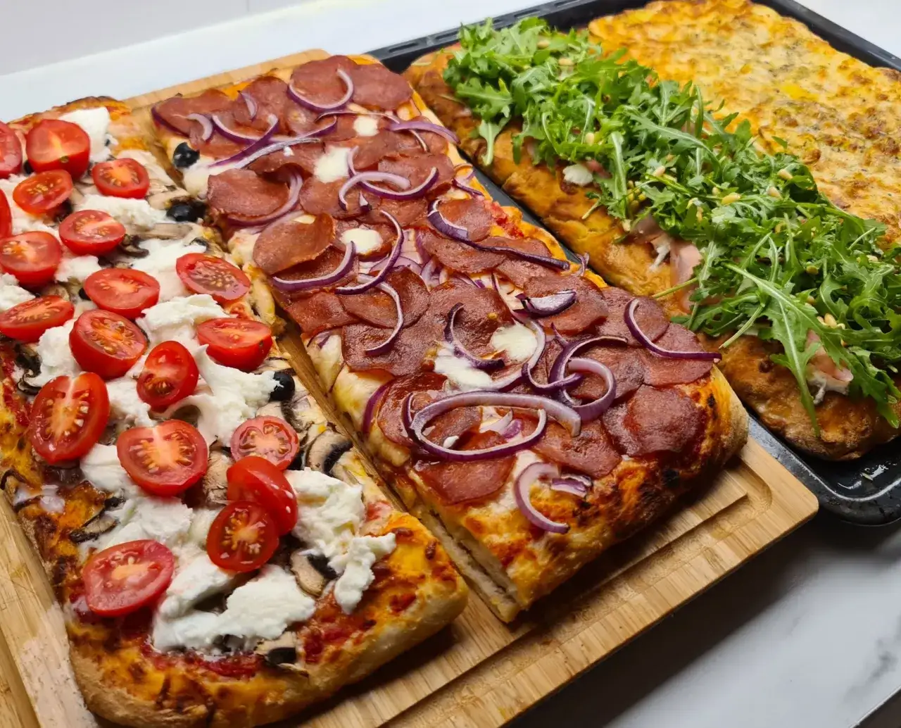 Rzymska pizza al taglio