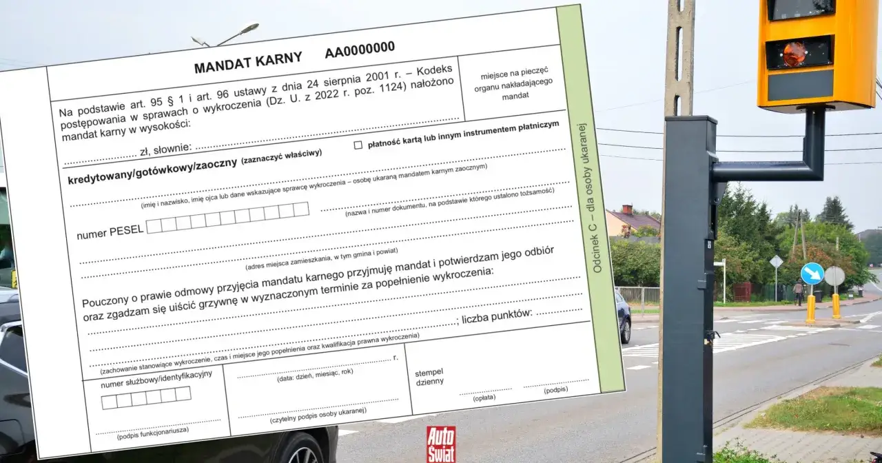 Mandat karny z fotoradaru. Zastanawiasz się, po jakim czasie przychodzi mandat z fotoradaru? Dokument czeka na Ciebie.