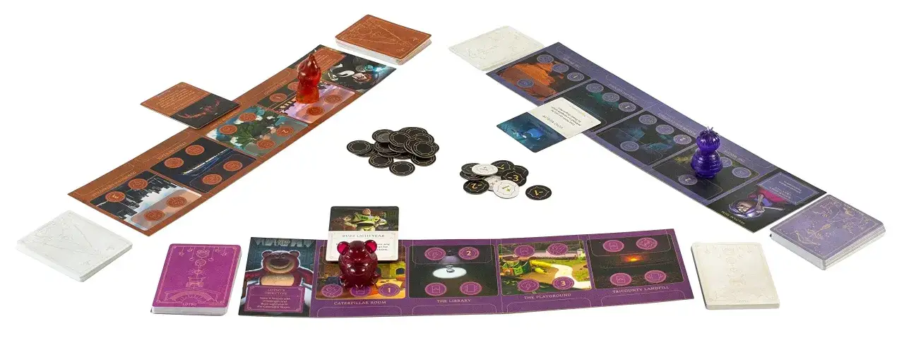 Brettspiel-Komponenten f&uuml;r ein 