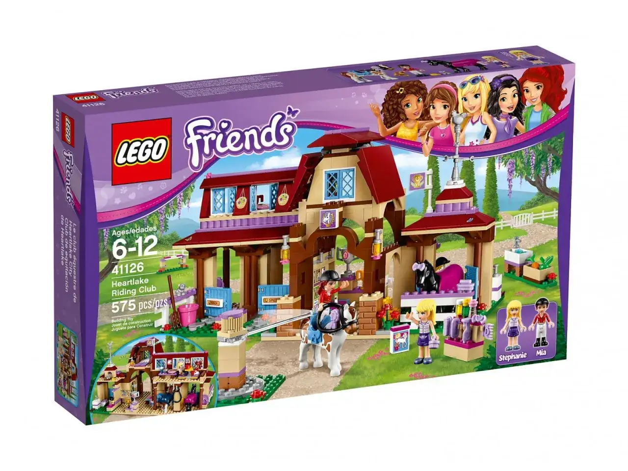 porównanie zestawów LEGO Friends stadnina koni