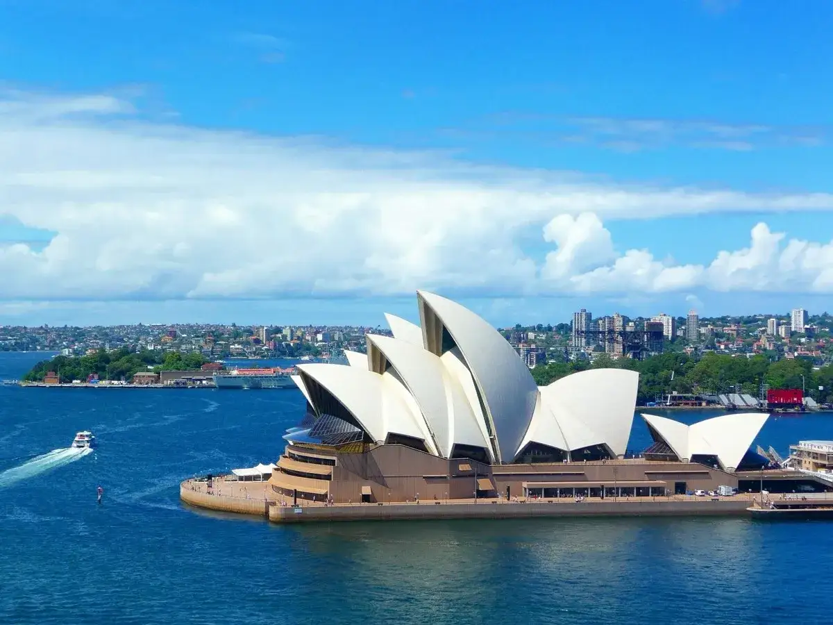 Krajobrazy Australii, kangury, Sydney Opera House