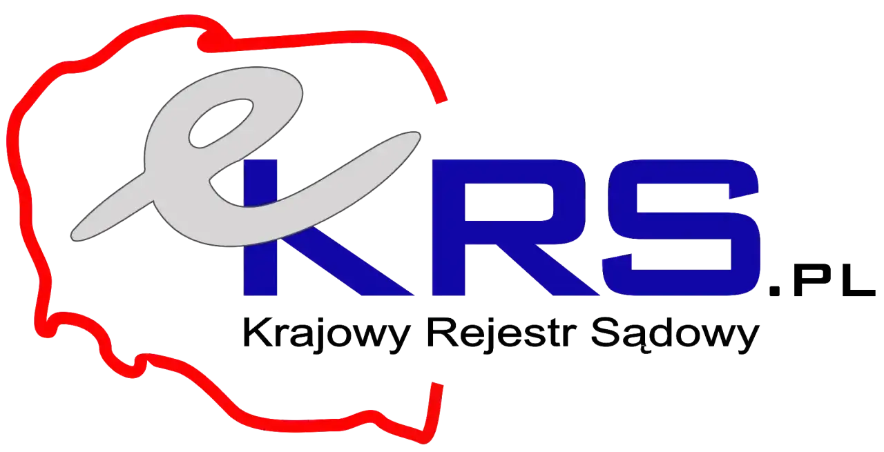 Logo KRS - Krajowy Rejestr Sądowy. Stylizowana litera