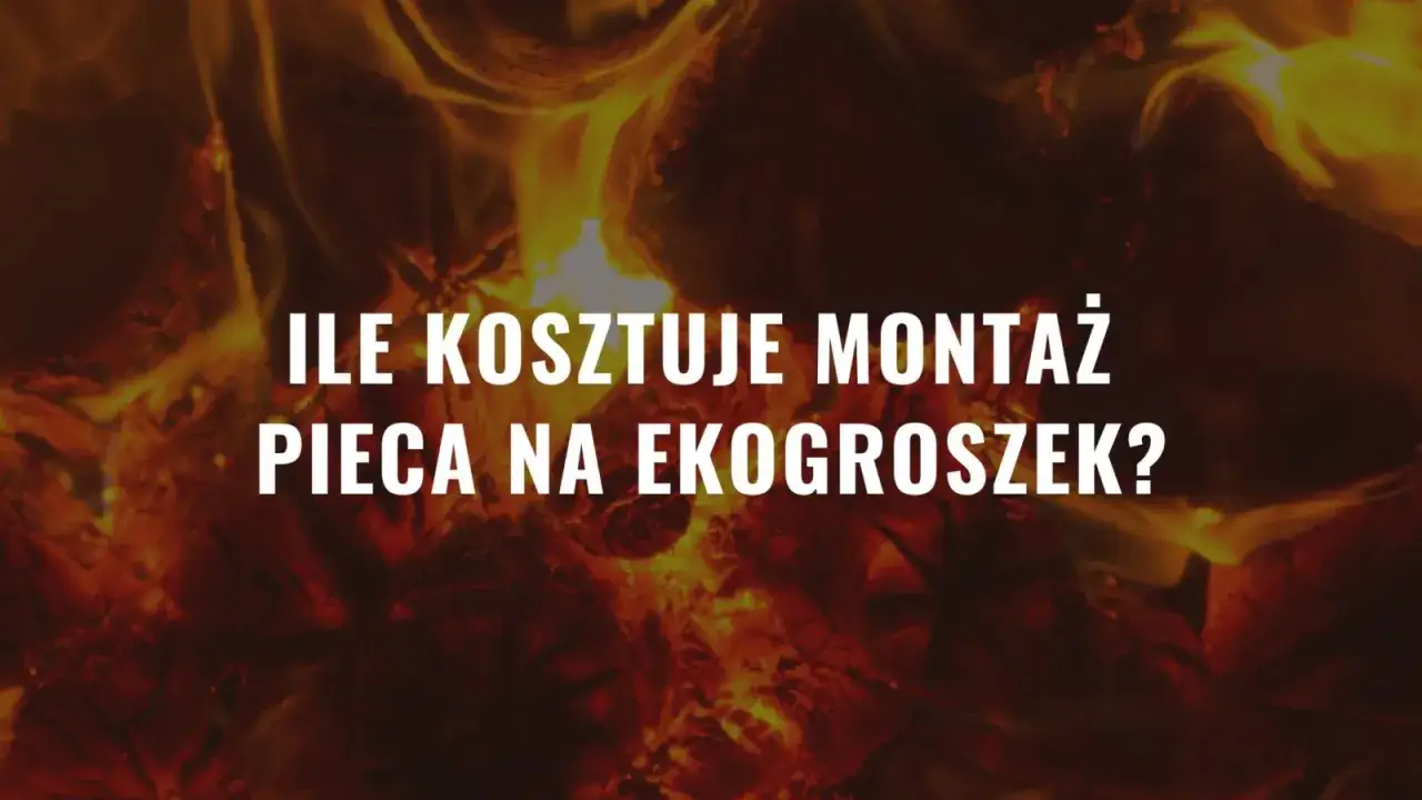 Płonące drewno i tekst: 
