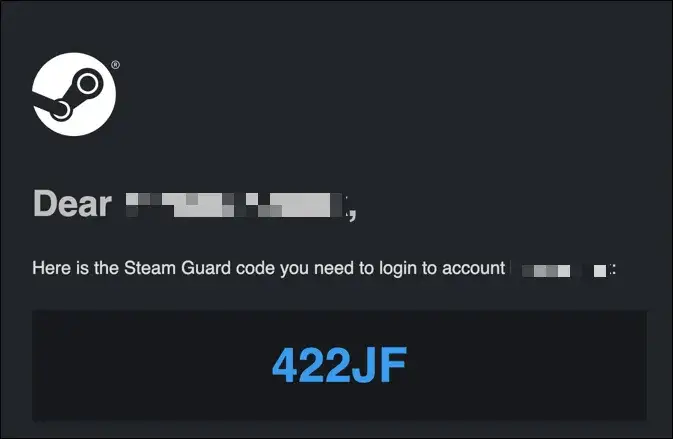 email kod steam