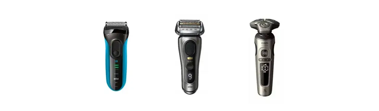 popularne golarki elektryczne braun philips remington
