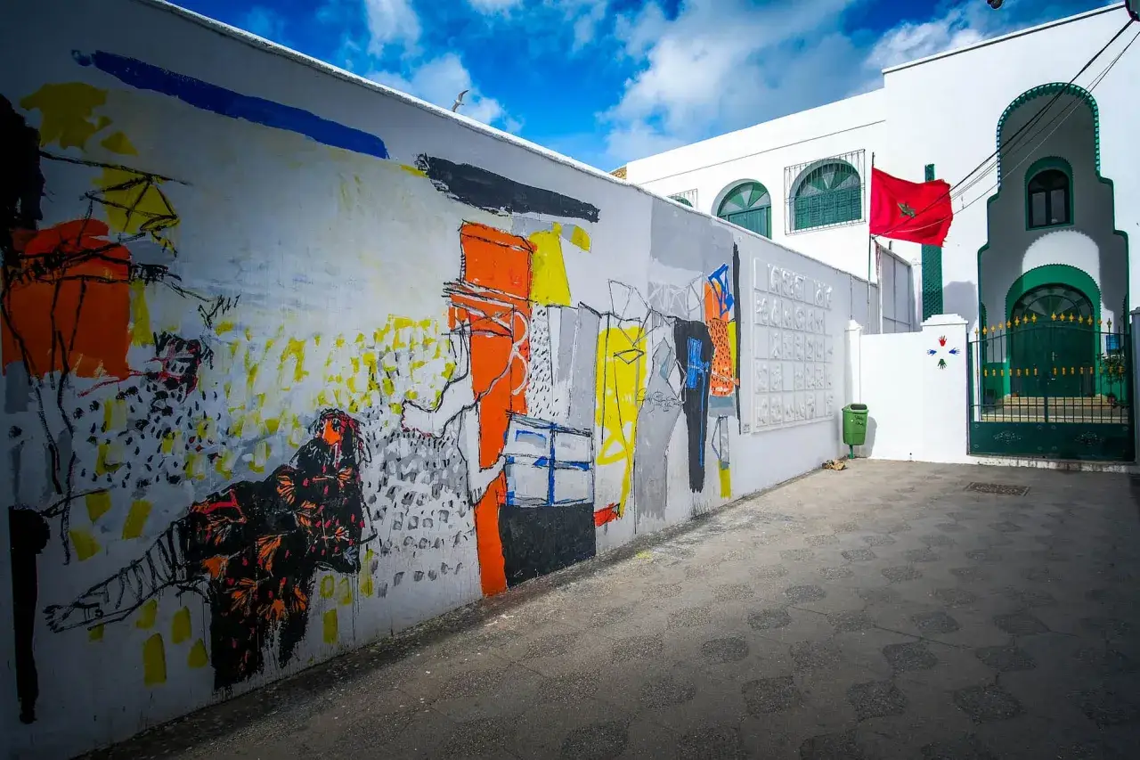 Asilah Medina Wandmalereien
