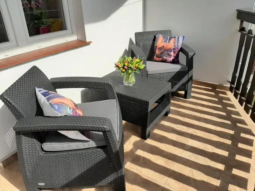 meble składane wielofunkcyjne mały balkon