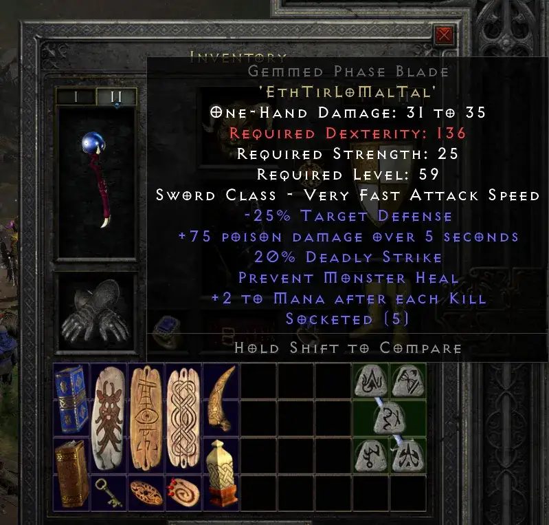 Diablo 2 runeword mistakes