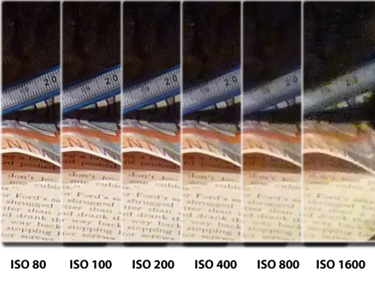 Panasonic DMCFZ35K ISO comparison: images show increasing noise from ISO 80 to 1600.