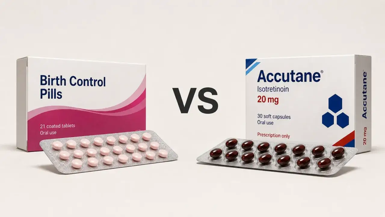 Porównanie: tabletki antykoncepcyjne vs. izotretynoina (Accutane) 20 mg. Co to jest izotretynoina?
