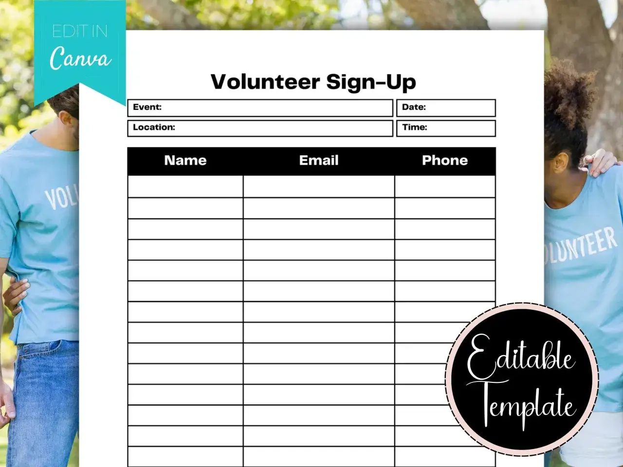 nonprofit fundraising event logistics volunteer check-in table