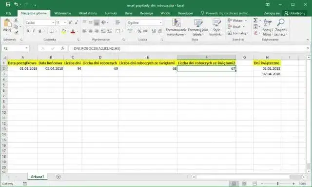Zdjęcie Jak obliczyć, ile dni minęło od daty do daty w Excelu i zaskocz znajomych