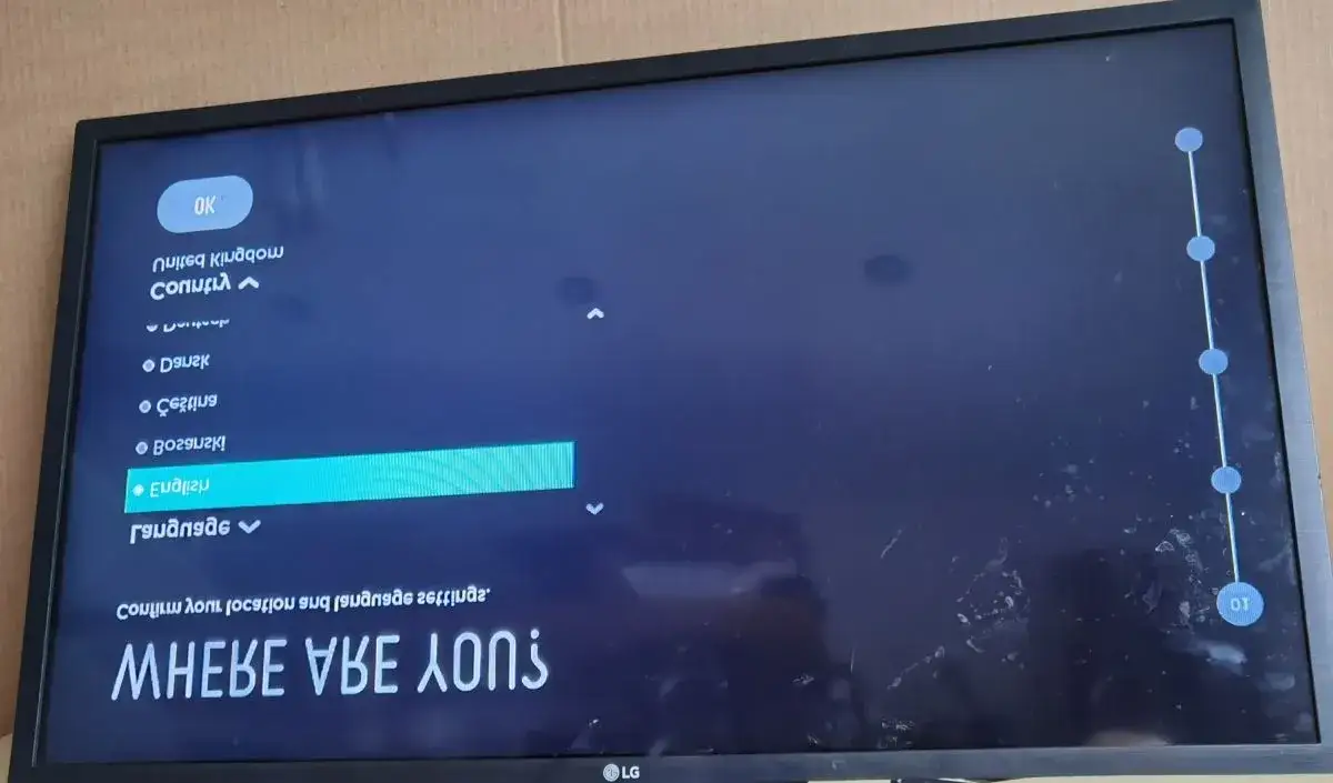 problemy po aktualizacji telewizora lg