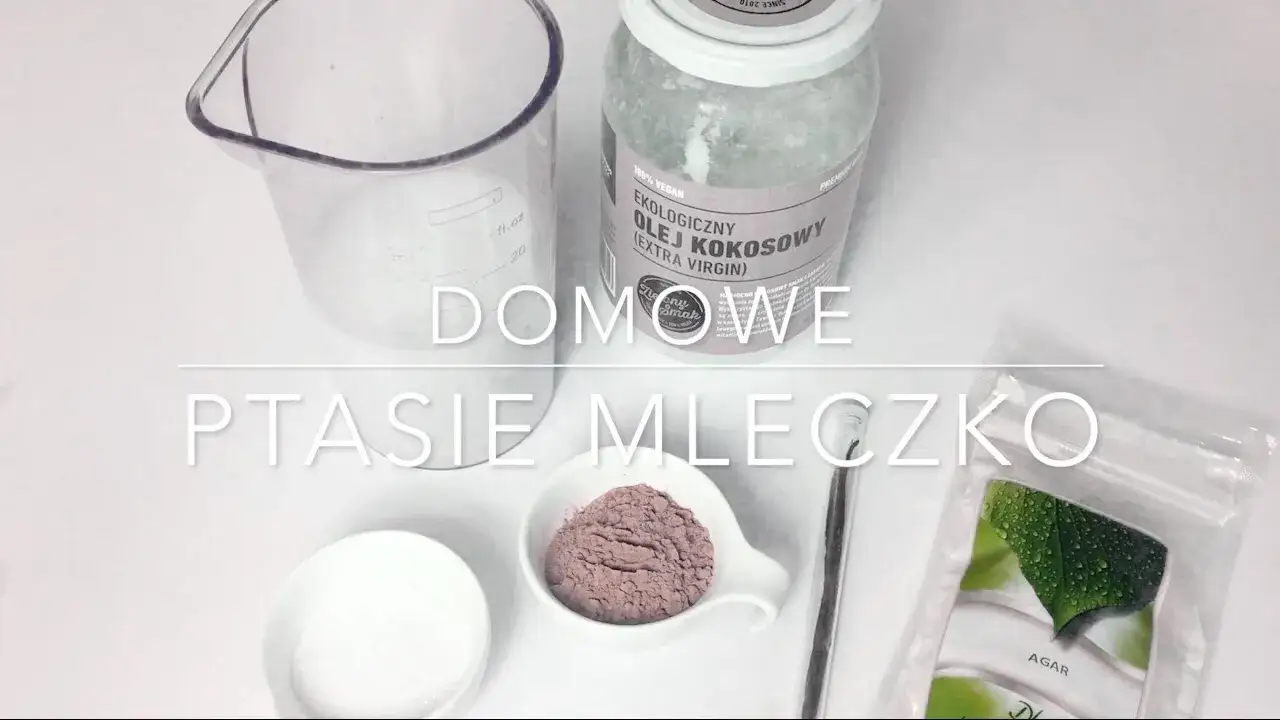 Ptasie Mleczko składniki żelatyna agar