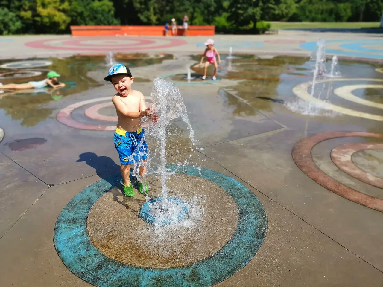 Park Mamuta Wrocław plac zabaw dla dzieci