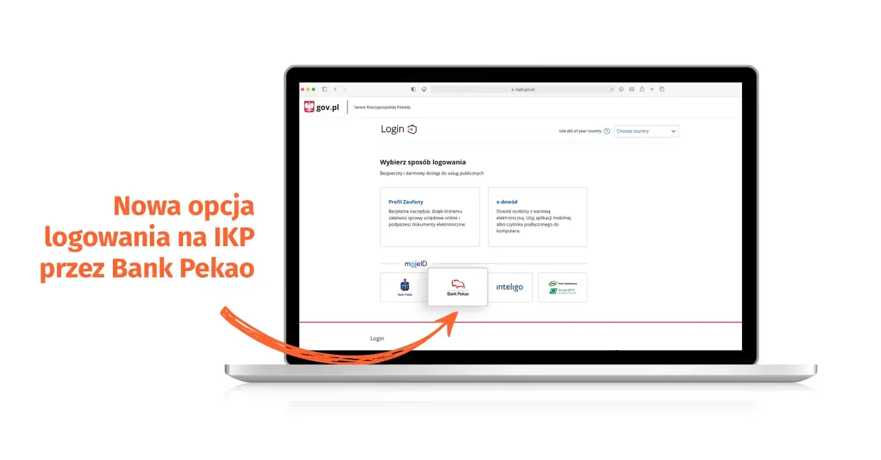 Nowa opcja logowania na IKP przez Bank Pekao ułatwia dostęp do Twojego konta pacjenta NFZ.