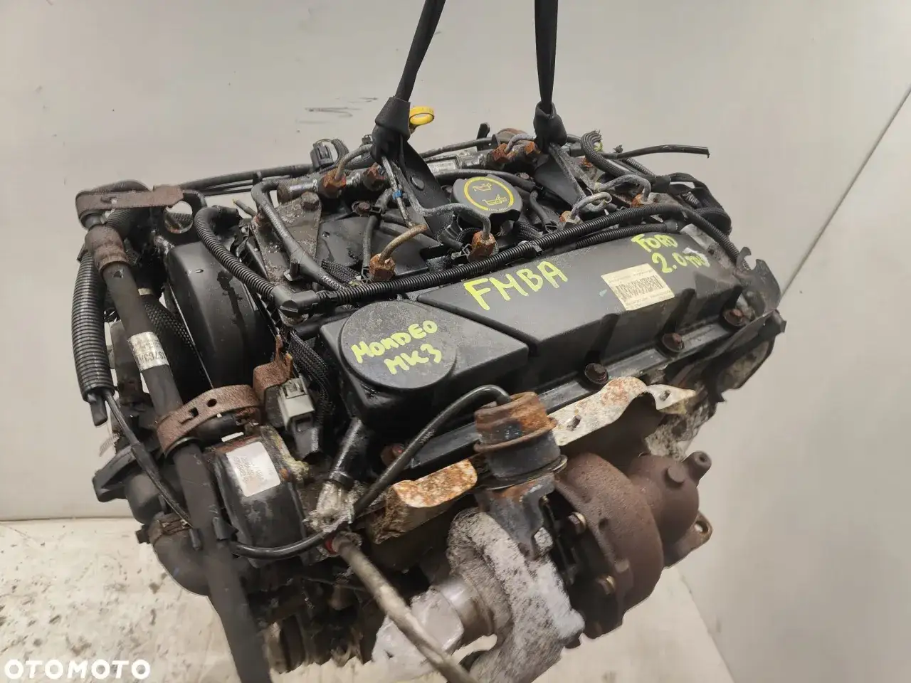 Silnik Ford Mondeo MK3 2.0 TDCI, gotowy do montażu.