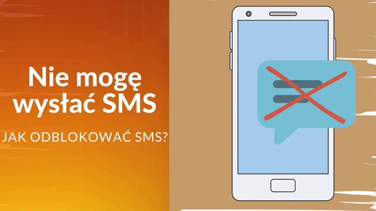 Nie mogę wysłać SMS do jednej osoby. Na ekranie telefonu widnieje ikona przekreślonej wiadomości.