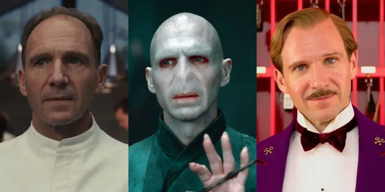 Ralph Fiennes w rolach z filmów: jako M. Gustave w 