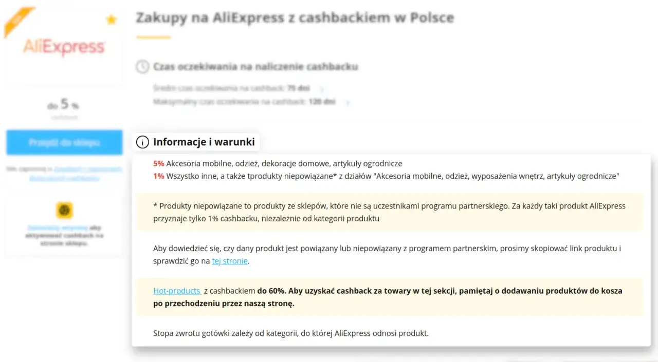 Jak działa Letyshops: cashback do 5% na AliExpress. Sprawdź warunki i zyskaj zwrot got&oacute;wki.