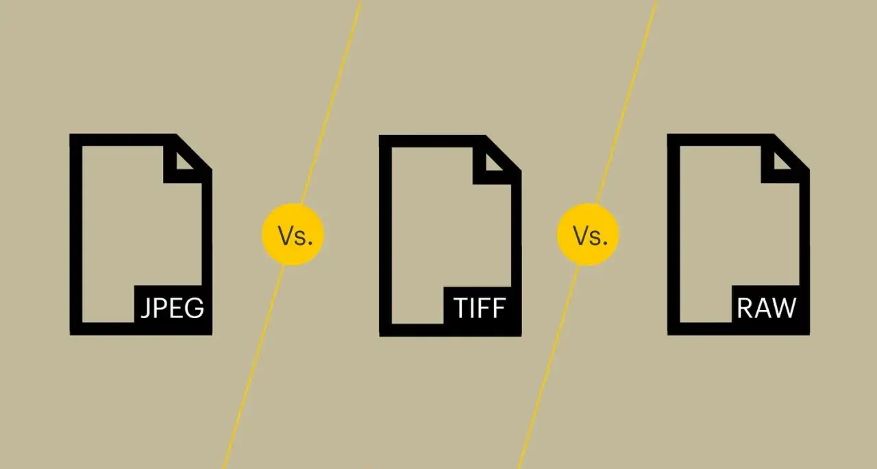 Confronto tra formati: JPEG, TIFF e RAW. Scopri il miglior formato foto per le tue esigenze.