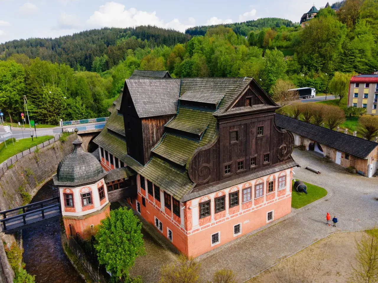Duszniki-Zdr&oacute;j panorama uzdrowisko