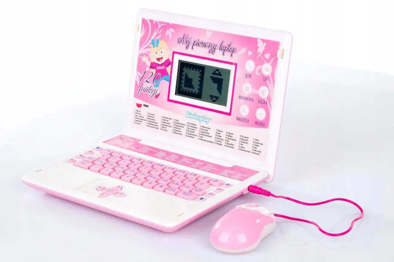 r&oacute;żne typy laptop&oacute;w dla dzieci: bajkowe, dwujęzyczne, minimalistyczne