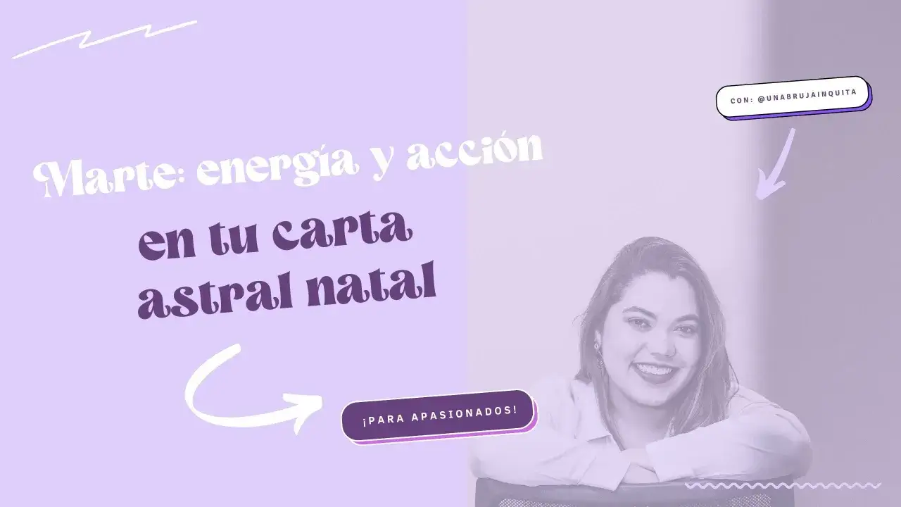 Marte en la carta astral: energ&iacute;a y acci&oacute;n para apasionados. Una mujer sonr&iacute;e en la imagen.