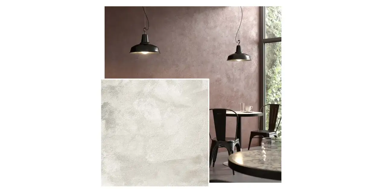 Pittura sabbiata: un'idea d'arredo con pro e contro. La texture materica dona profondità, ma la pulizia richiede attenzione.