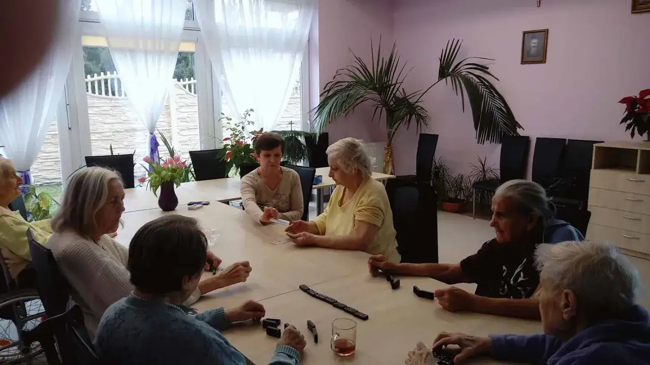 wnętrza Domu Opieki Szubert Med Łódź