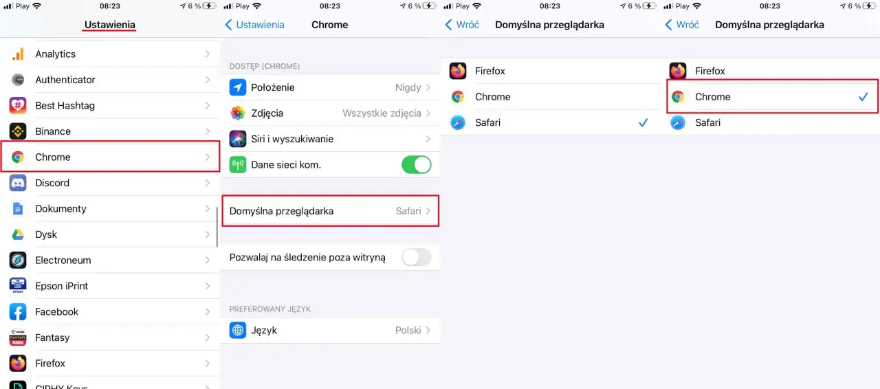 Jak zmienić domyślną przeglądarkę Windows 10 11