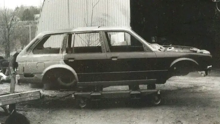 BMW E30 Touring history Max Reisböck