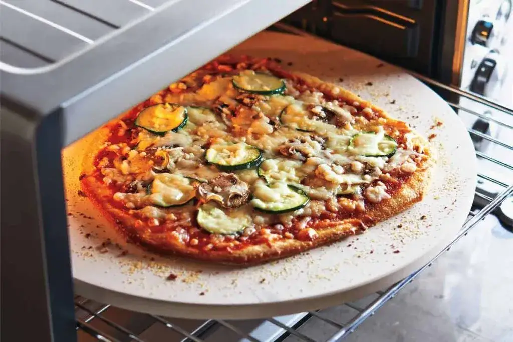 kamień do pizzy w piekarniku nagrzany