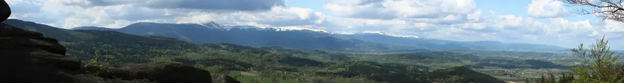 Góry Izerskie panorama
