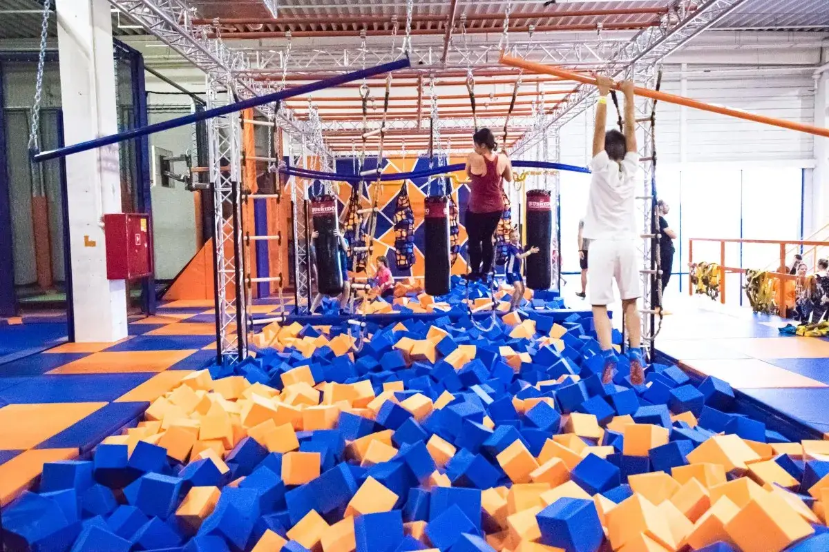 Przeszkody Ninja Park Jumpownia
