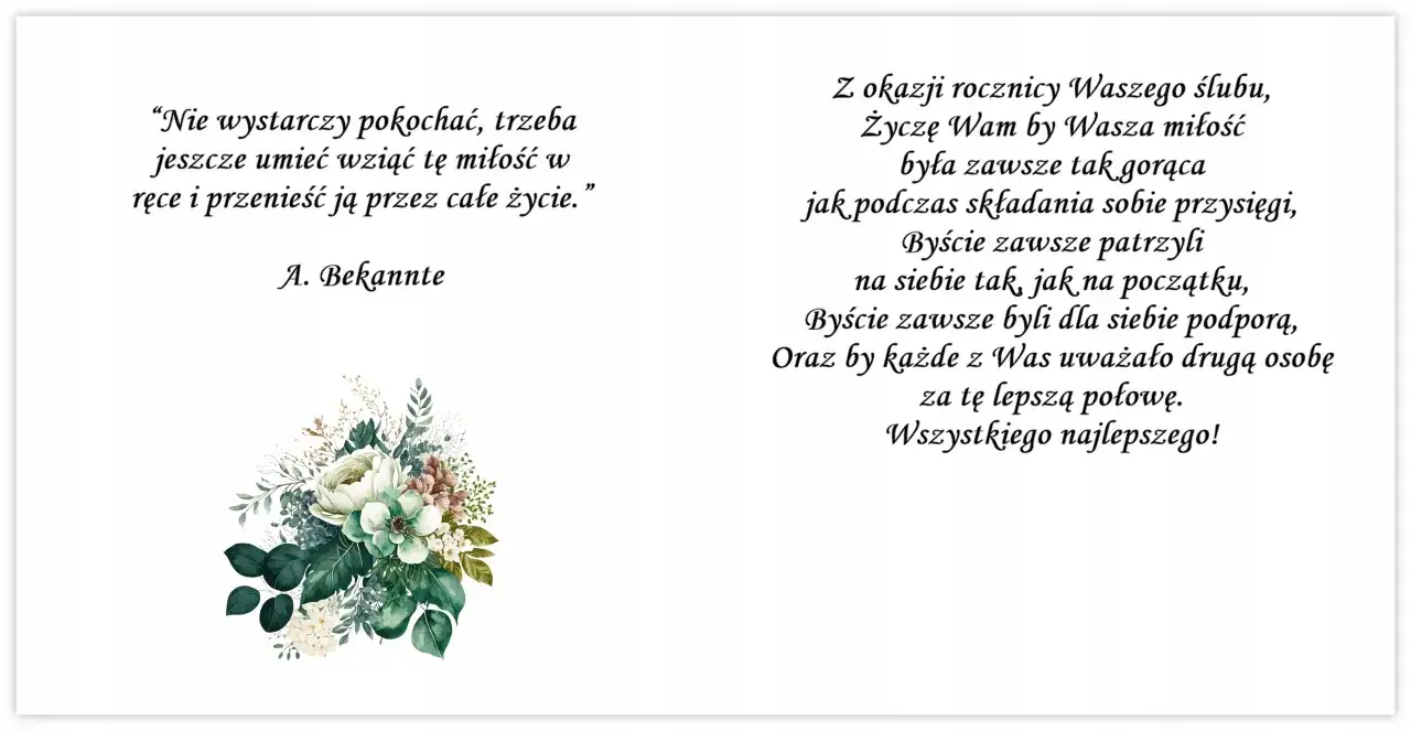 Wzruszające cytaty na rocznicę ślubu: