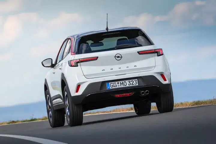 Opel Mokka B 2020 pojemność baku