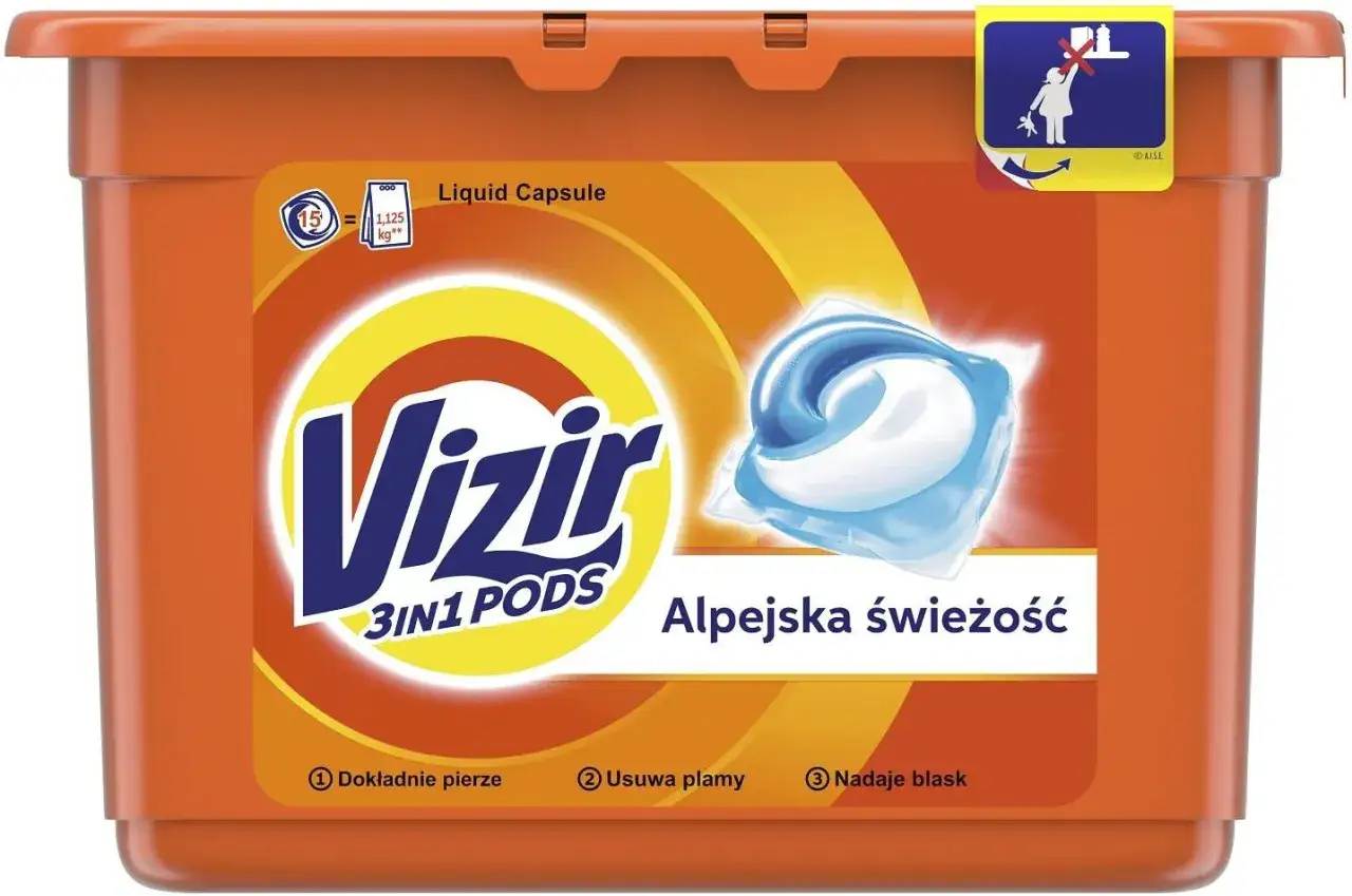 Ariel vs Vizir kapsułki do prania porównanie