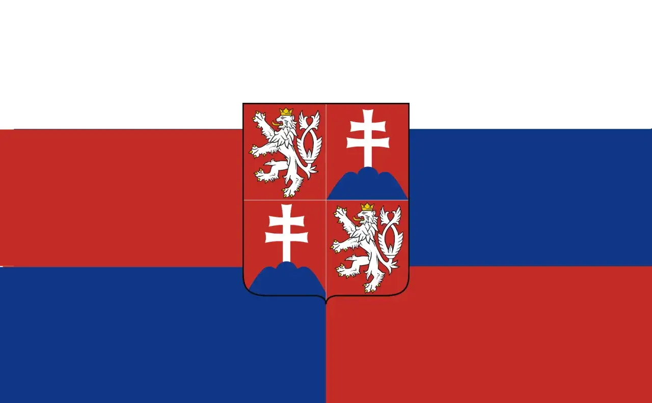 Flaga Czechosłowacji historia