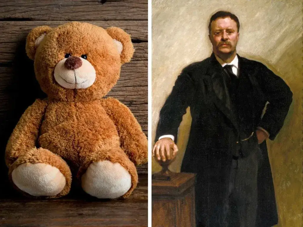 historyczny pluszowy miś, prezydent Roosevelt miś