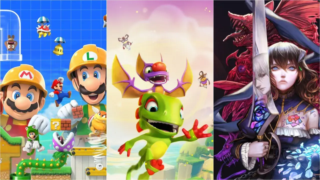 Mario, Luigi, Spyro i inne postacie z najlepszych gier platformowych.